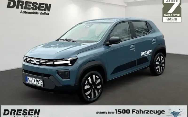 Ny Dacia Spring Expression 52 kW (71 HK) 2026 Blå Hatchback