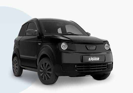 Neu Ligier Myli 2026 Schwarz intense Kleinwagen