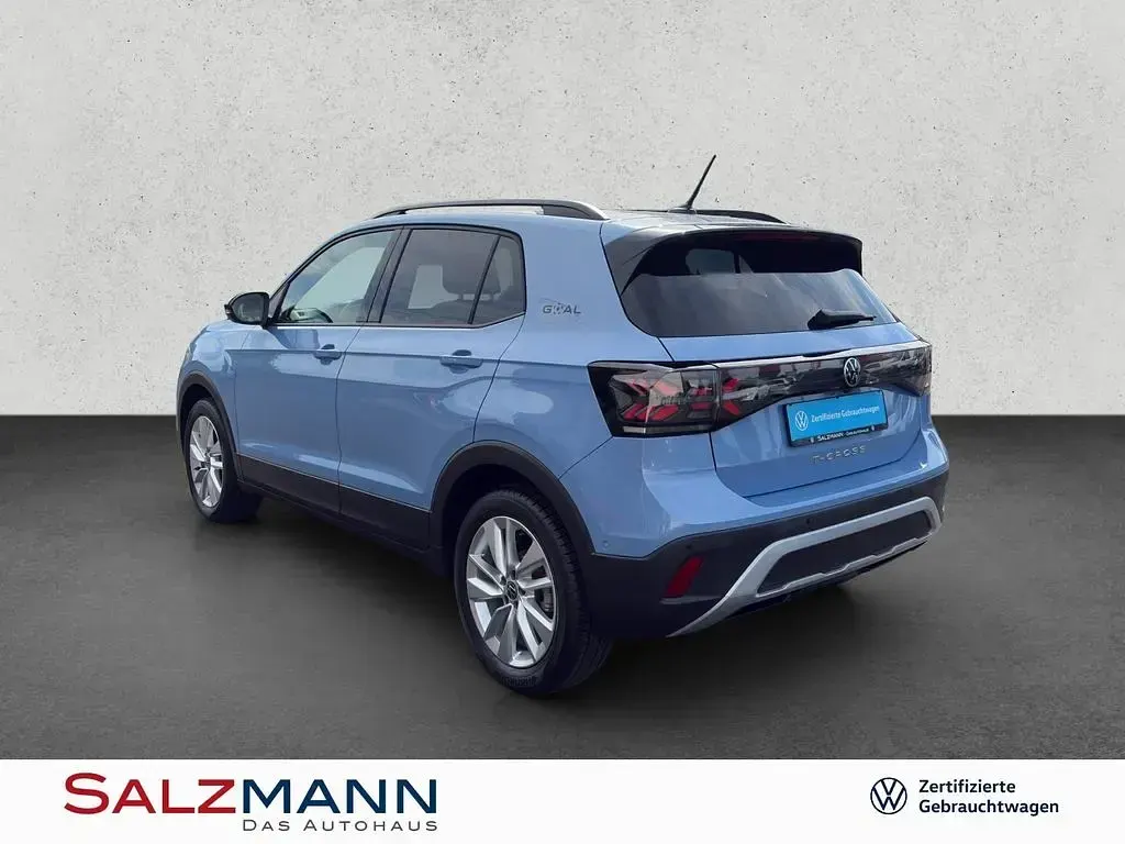 Gebraucht VW T-Cross Goal 116 PS (85 kW) 2025 Clear blue metallic SUV