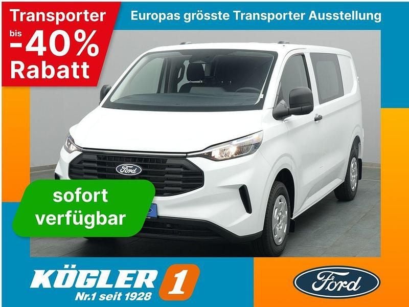 Weiß Neu 2025 Ford Transit Custom Trend Kombi | 45.512 € (Teuer) - Bild 1/4