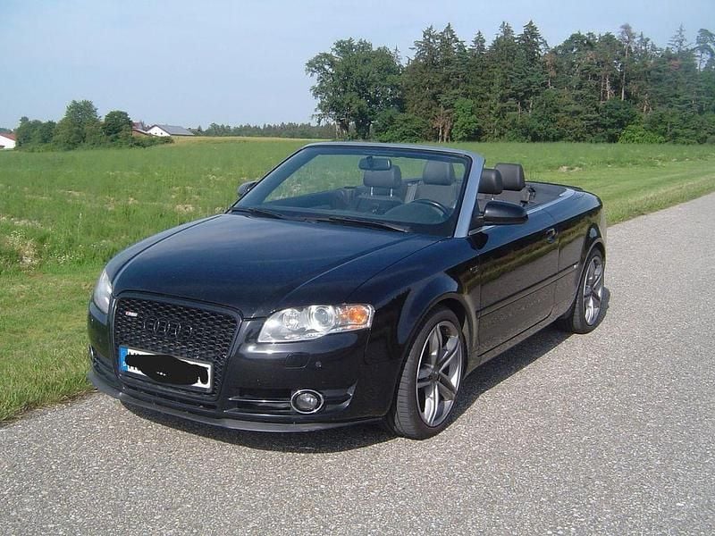 Gebraucht Audi Cabriolet S-Line 163 PS (119 kW) 2006 Schwarz Cabrio