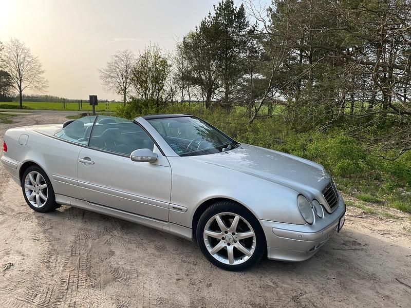 Gebraucht Mercedes CLK200 2002 Silber Cabrio