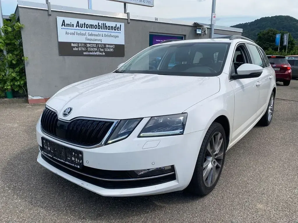 Gebraucht Skoda Octavia Style 150 PS (110 kW) 2019 Weiß Kombi