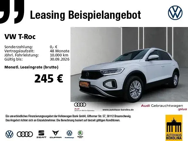 Gebraucht VW T-Roc R 150 PS (110 kW) 2023 Weiß SUV