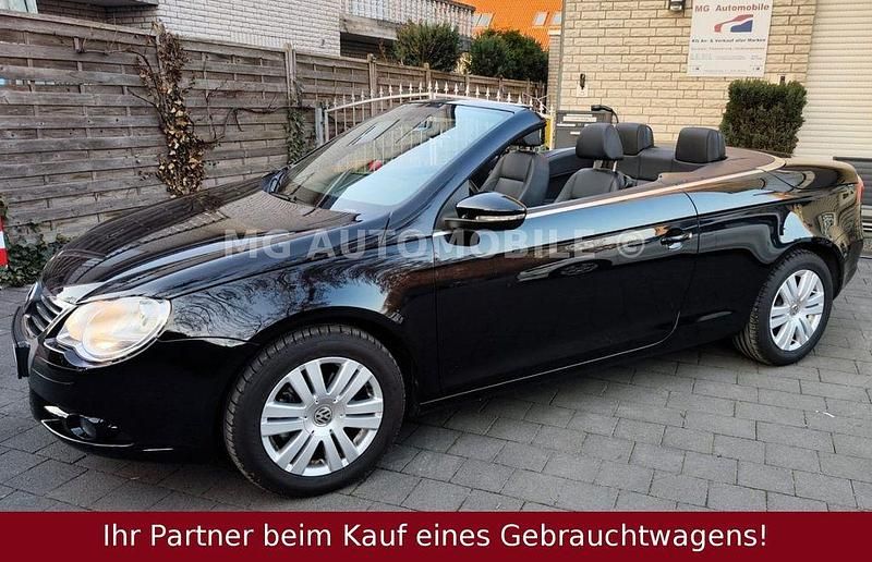 Gebraucht VW Eos Edition 122 PS (89 kW) 2009 Schwarz Cabrio