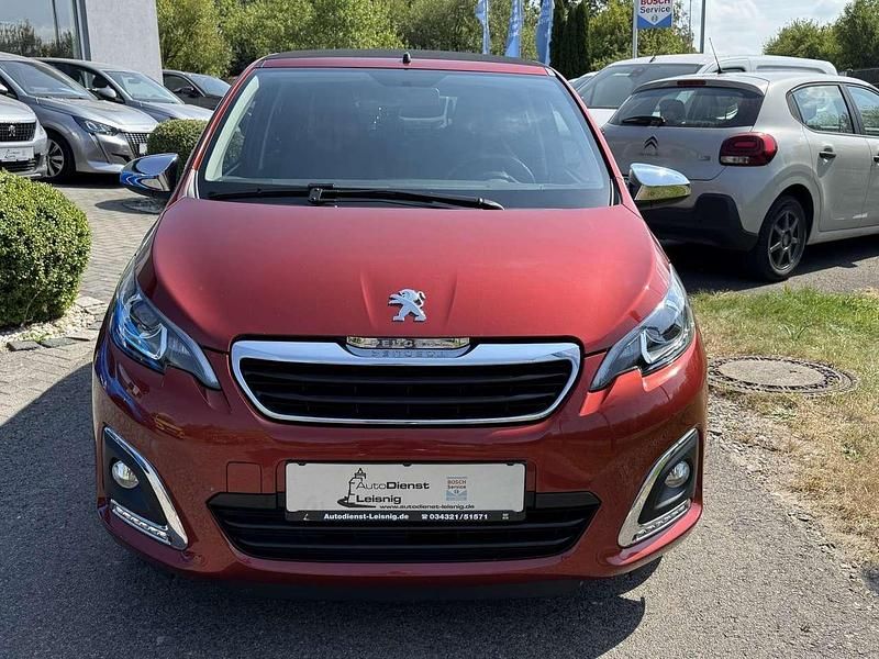 Rot/metallic klarlack Gebraucht 2020 Peugeot 108 Top! Collection Kleinwagen | 11.800 € (Etwas zu teuer) - Bild 1/4