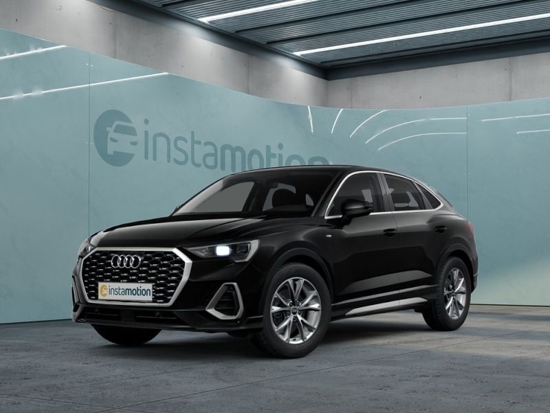 Schwarz Gebraucht 2024 Audi Q3 Sportback S-Line SUV | 40.630 € (Fairer Preis) - Bild 1/4
