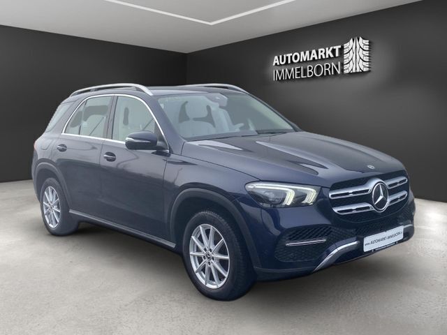 Cavansitblau metalliclack (metallic) Gebraucht 2019 Mercedes GLE350 Exclusive SUV | 48.890 € (Fairer Preis) - Bild 1/4