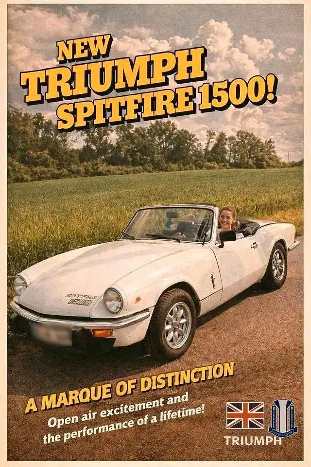 Gebraucht Triumph Spitfire 70 PS (51 kW) 1978 Weiß Cabrio