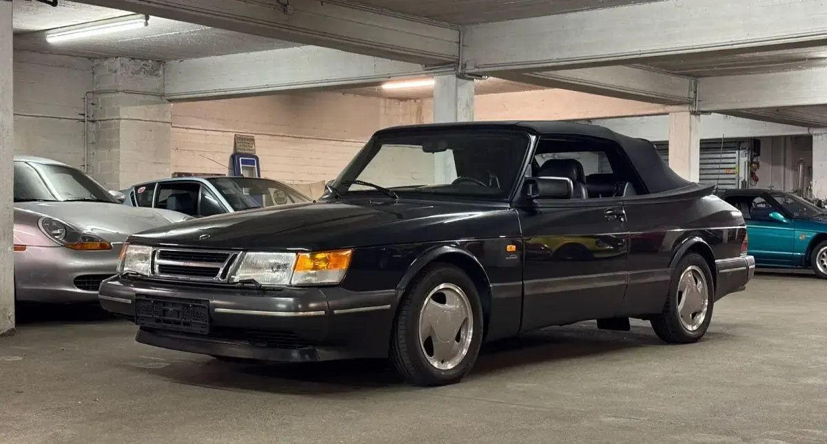 Gebraucht Saab 900 Cabriolet 175 PS (128 kW) 1993 Schwarz Cabrio
