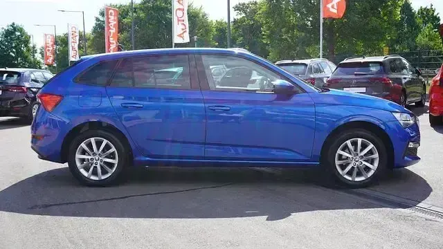 Gebraucht Skoda Scala 116 PS (85 kW) 2020 Blau Kleinwagen
