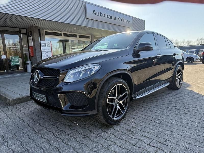 Gebraucht Mercedes GLE350 AMG 258 PS (189 kW) 2019 Obsidianschwarz  met. Coupé