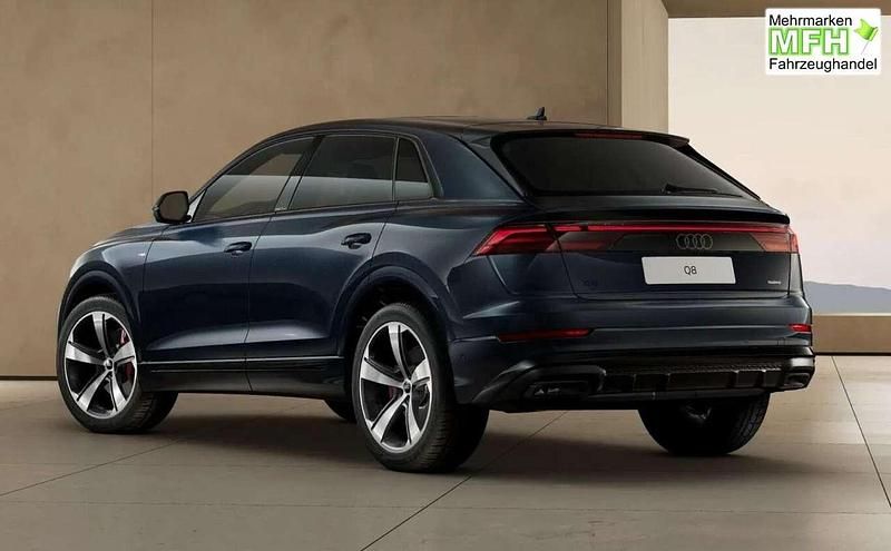 Neu Audi Q8 S-Line 286 PS (210 kW) 2025 Waitomoblau metallic SUV