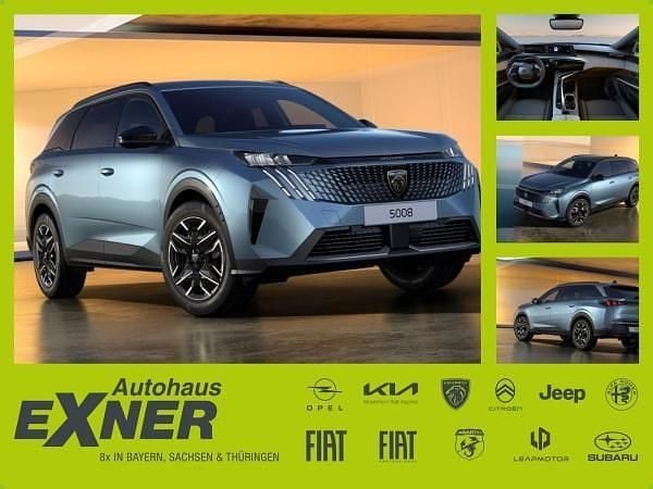 Blau (ingaro blau) Neu 2025 Peugeot 5008 Allure Van / Kleinbus | 33.490 € (Superpreis) - Bild 1/4