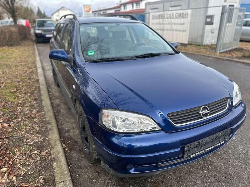 Gebraucht Opel Astra Basis 103 PS (75 kW) 2004 Blau Kombi