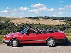 Rot Gebraucht 1990 Saab 900 Cabriolet Cabrio | 13.000 € - Bild 1/4