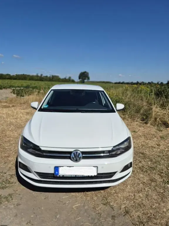 Gebraucht VW Polo Comfortline 75 PS (55 kW) 2018 Weiß Kleinwagen