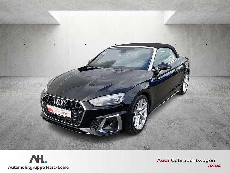 Schwarz Gebraucht 2024 Audi A5 Cabriolet S-Line Cabrio | 43.456 € (Guter Preis) - Bild 1/4