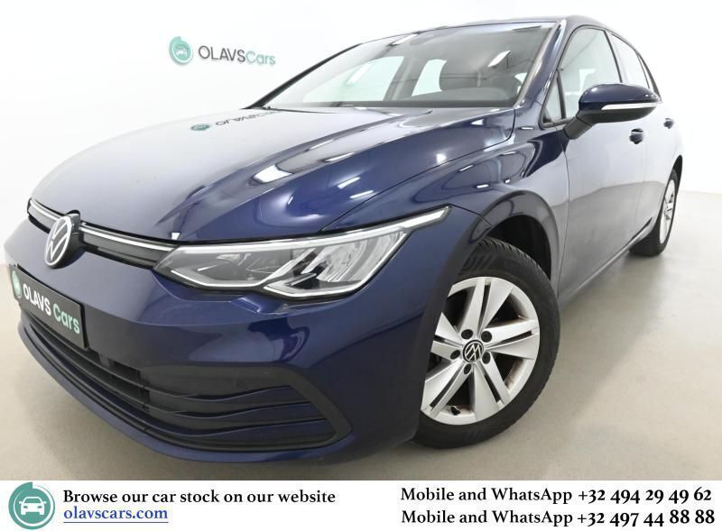 Blau Gebraucht 2022 VW Golf VIII Limousine | 15.609 € (Superpreis) - Bild 1/4