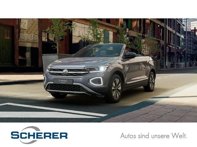 Rauchgrau metallic schwarz Gebraucht 2025 VW T-Roc Cabriolet Goal Cabrio | 31.990 € (Superpreis) - Bild 1/4