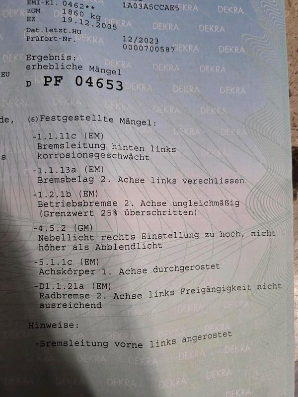 Gebraucht Opel Meriva 125 PS (91 kW) 2005 Grau Van / Kleinbus