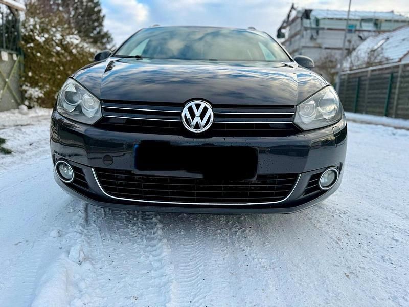 Schwarz Gebraucht 2010 VW Golf Exclusive Kombi | 2.600 € (Superpreis) - Bild 1/4