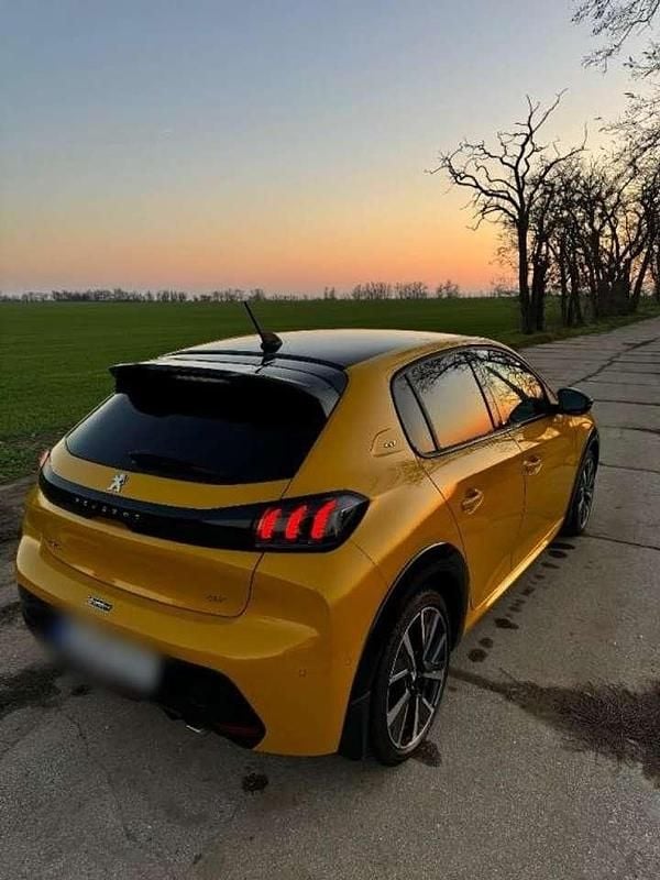 Gebraucht Peugeot 208 GT 101 PS (74 kW) 2021 Gelb Kleinwagen