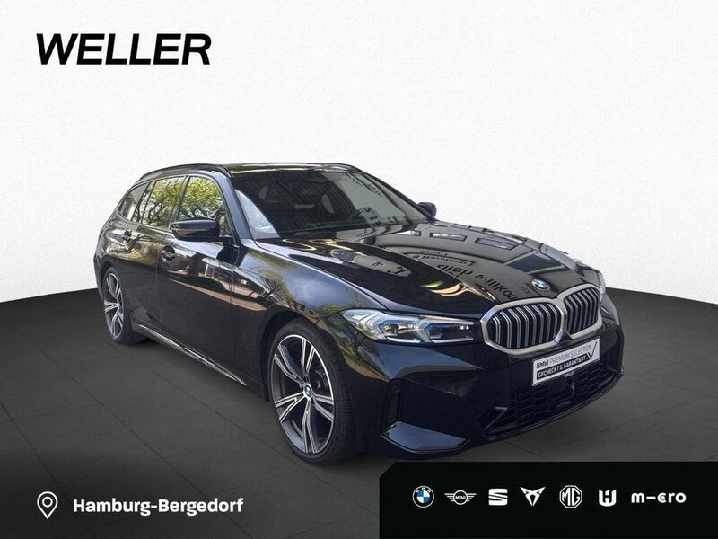 Black sapphire (schwarz) Gebraucht 2024 BMW 318 Comfort Edition Kombi | 39.850 € (Teuer) - Bild 1/4