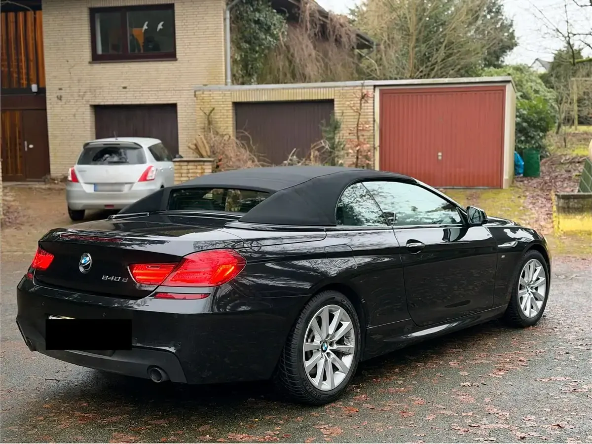 Gebraucht BMW 640 Cabriolet M Sport 313 PS (230 kW) 2014 Schwarz Cabrio