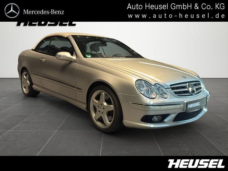 Designo sabbia magno Gebraucht 2005 Mercedes CLK500 Cabrio | 56.900 € - Bild 1/4