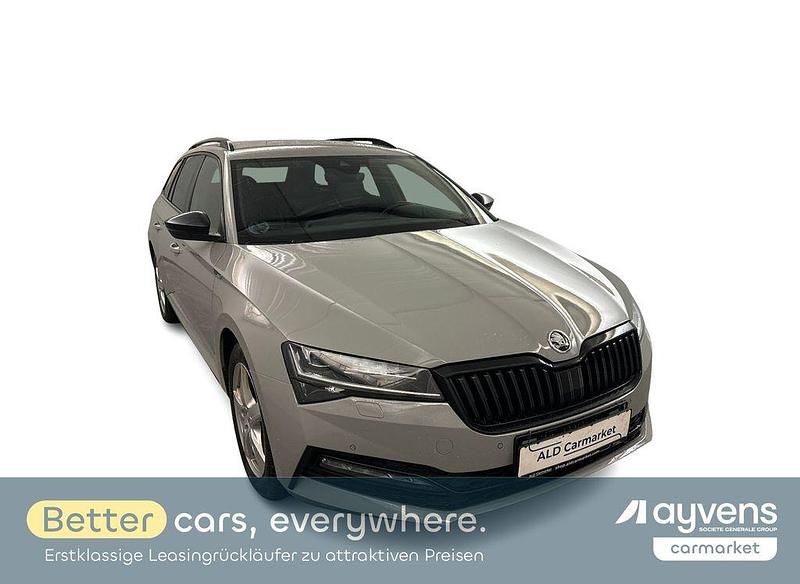 Gebraucht Skoda Superb SportLine 190 PS (139 kW) 2021 Grau Kombi