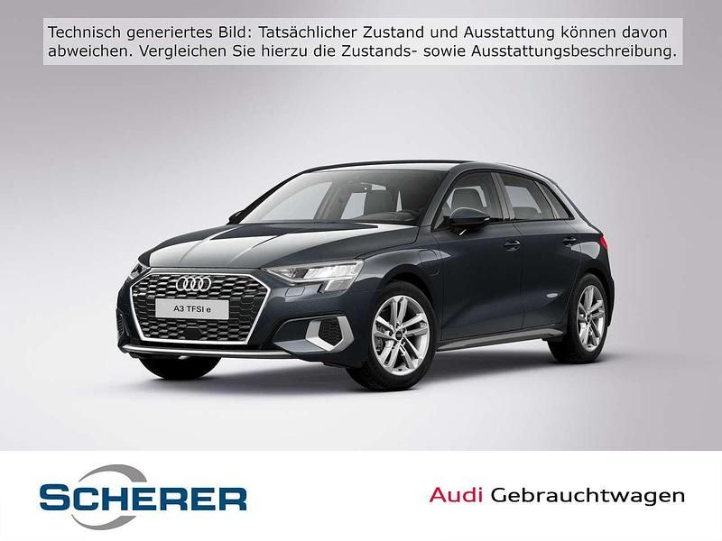 Manhattangrau metallic Gebraucht 2022 Audi A3 e-tron Advanced Plus Kleinwagen | 26.490 € (Fairer Preis) - Bild 1/4
