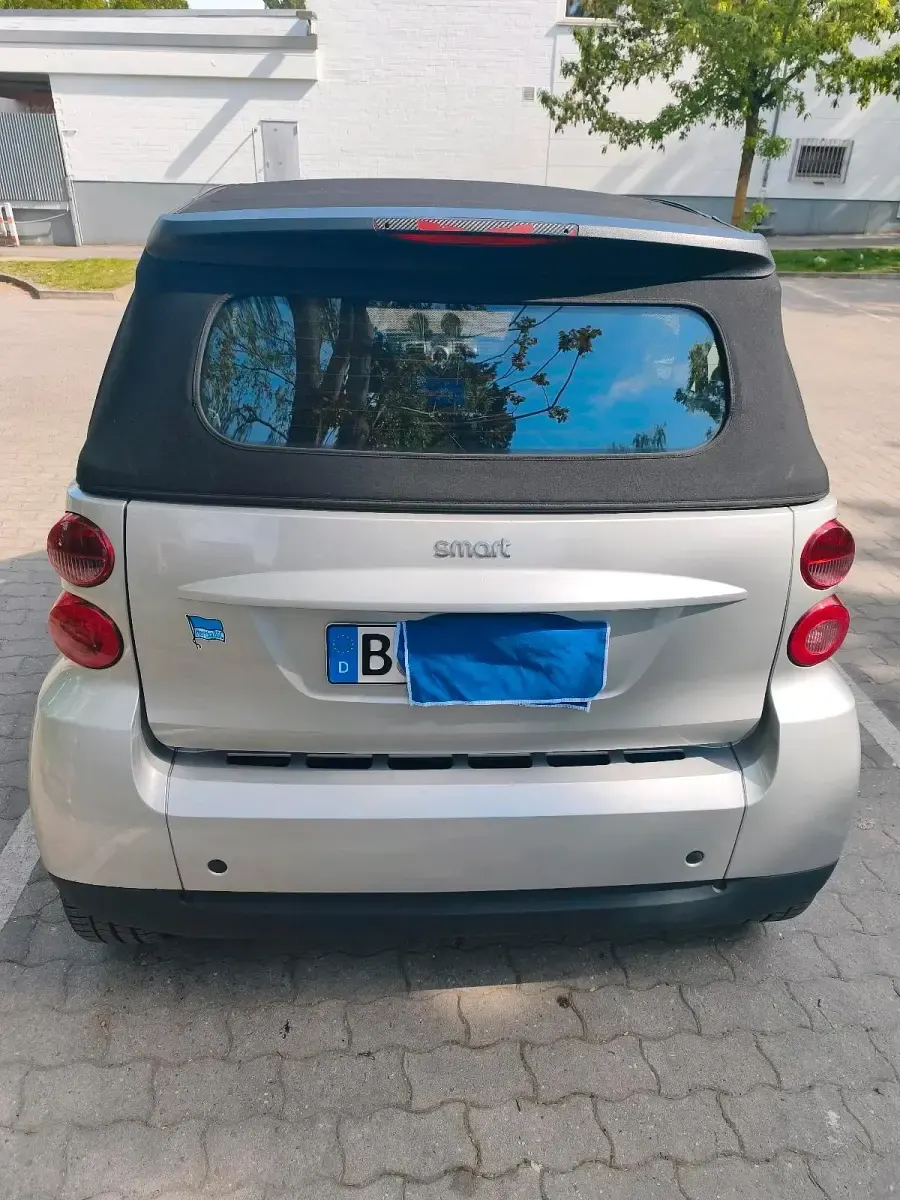 Gebraucht Smart ForTwo Cabrio 61 PS (44 kW) 2007 Silber Cabrio