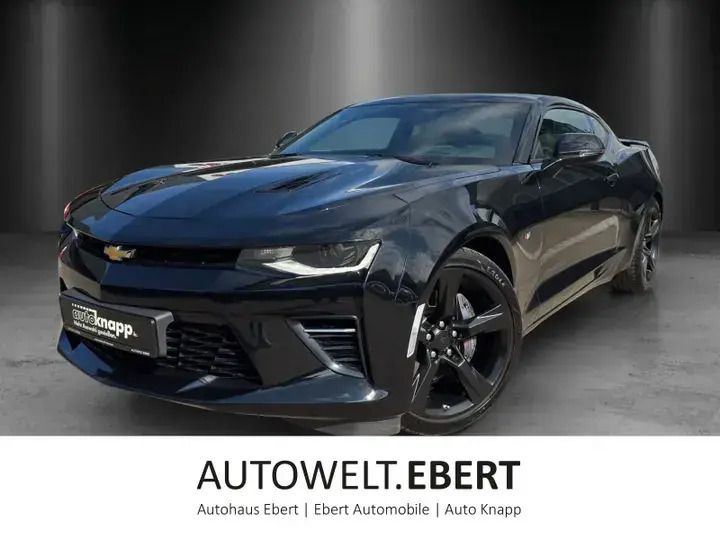 Black / diamond black Gebraucht 2018 Chevrolet Camaro SS Coupé | 47.490 € (Etwas zu teuer) - Bild 1/4