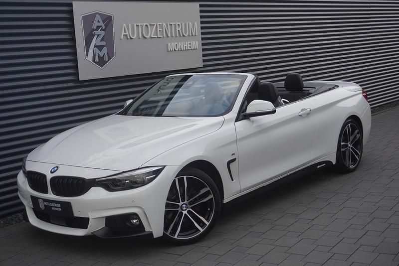 Alpinweiss iii Gebraucht 2018 BMW 420 M Sport Cabrio | 32.990 € (Teuer) - Bild 1/4