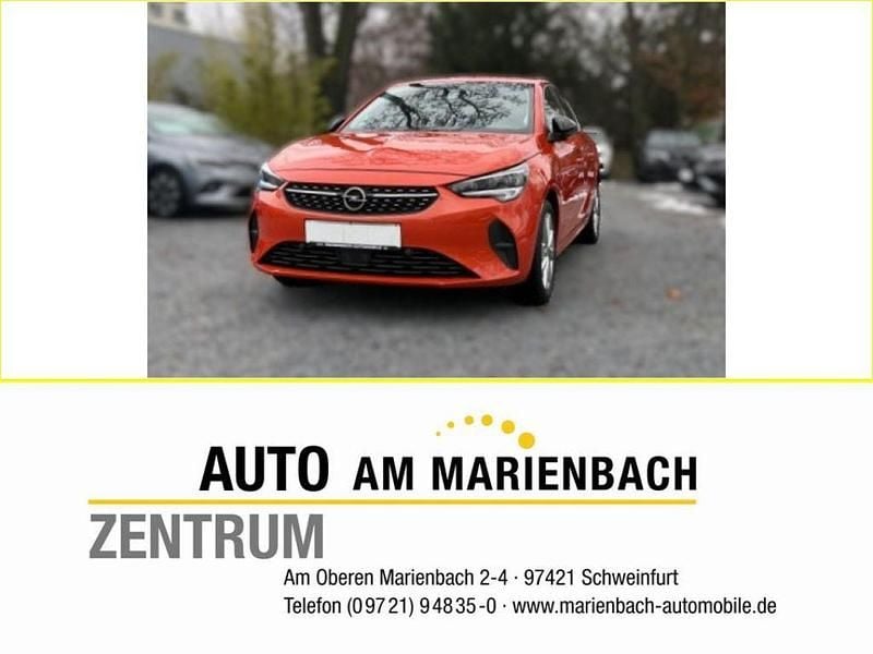 Power orange met./dach diamant schwarz m (metallic) Gebraucht 2021 Opel Corsa Elegance Kleinwagen | 12.990 € (Fairer Preis) - Bild 1/4