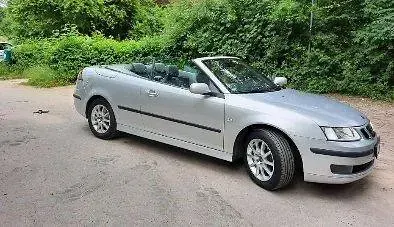 Gebraucht Saab 9-3 Cabriolet Vector 150 PS (110 kW) 2007 Silber Cabrio