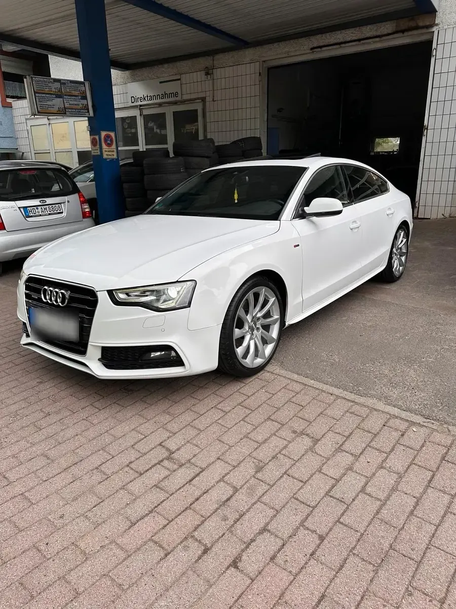 Gebraucht Audi A5 Sportback S-Line 245 PS (180 kW) 2013 Weiß Kleinwagen