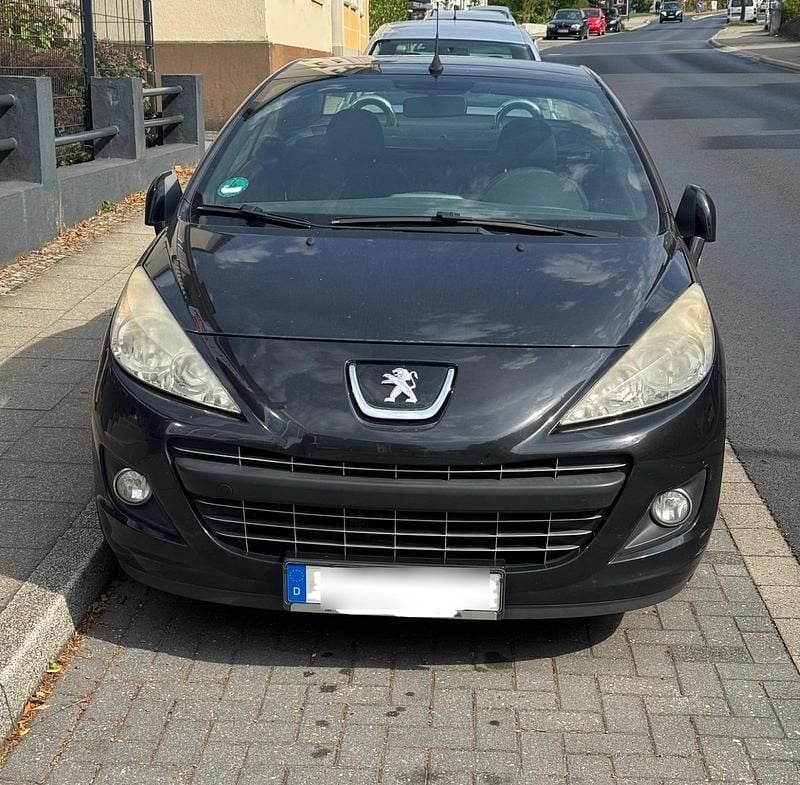Schwarz Gebraucht 2013 Peugeot 207 CC Cabrio | 4.999 € (Teuer) - Bild 1/4