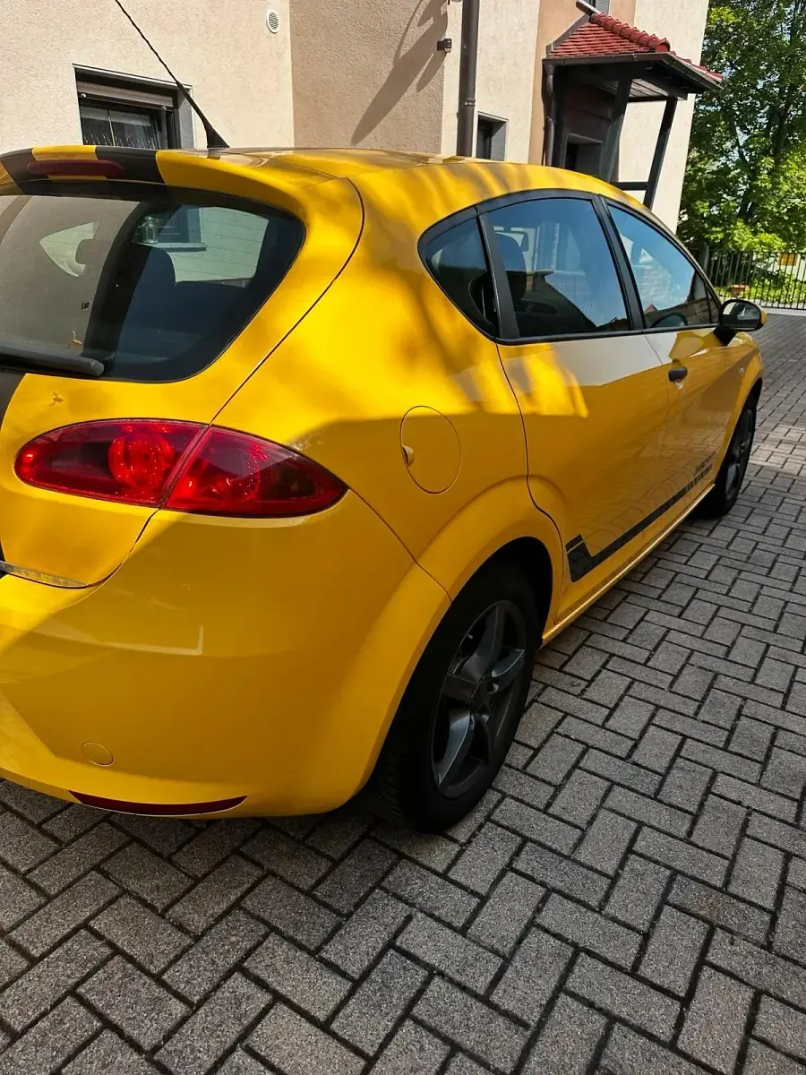 Gebraucht Seat Leon 85 PS (62 kW) 2008 Gelb Kleinwagen