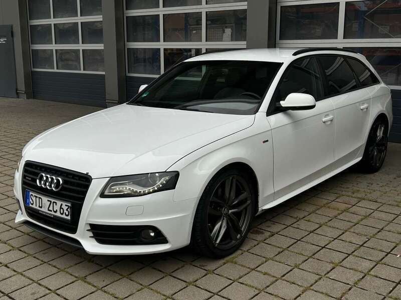 Weiß Gebraucht 2011 Audi A4 S-Line Kombi | 7.500 € (Teuer) - Bild 1/4