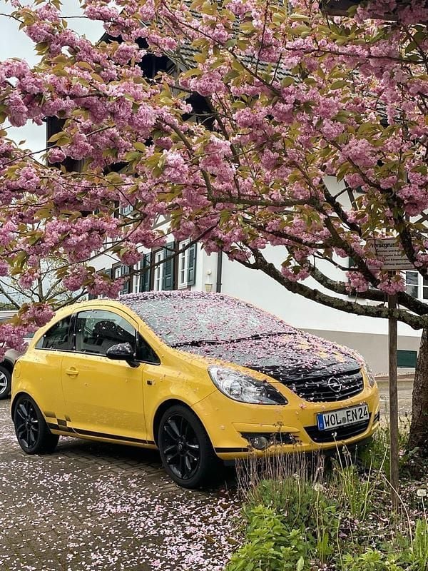 Gelb Gebraucht 2010 Opel Corsa Coupé | 1.800 € (Guter Preis) - Bild 1/4