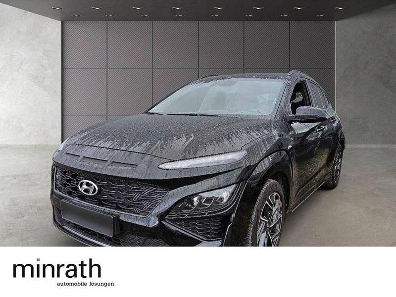 Schwarz Gebraucht 2021 Hyundai Kona N Line SUV | 17.980 € (Fairer Preis) - Bild 1/4