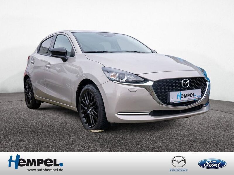 Beige / platinum quartz (metallic) Gebraucht 2022 Mazda 2 Kleinwagen | 17.590 € (Fairer Preis) - Bild 1/4