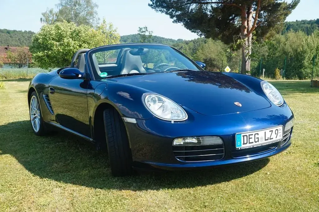 Brugt Porsche Boxster S 280 HK (205 kW) 2005 Blå Cabriolet