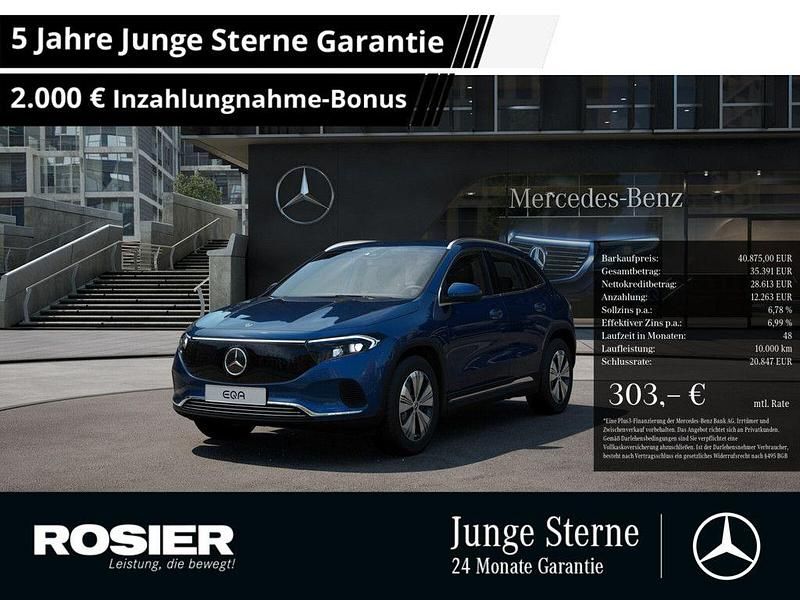 Gebraucht Mercedes EQA300 Advanced 167 kW (228 PS) 2025 Blau / spektralblau (metallic) SUV