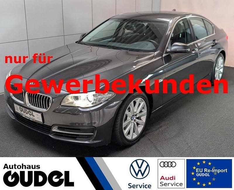 Schwarz Gebraucht 2016 BMW 520 Sport Line Limousine | 14.499 € (Fairer Preis) - Bild 1/4