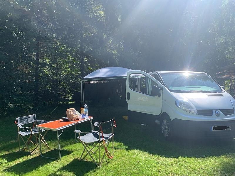 Gebraucht Renault Traffic 114 PS (83 kW) 2008 Weiß Van / Kleinbus