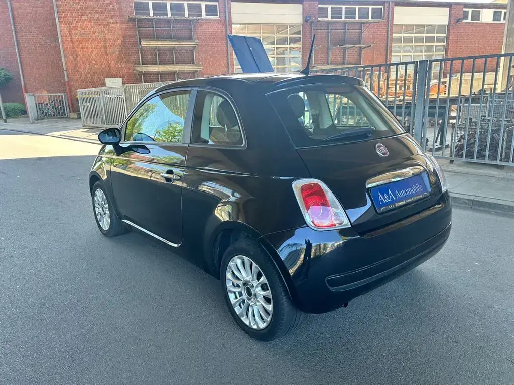 Gebraucht Fiat 500 Pop Star 69 PS (50 kW) 2013 Schwarz Kleinwagen
