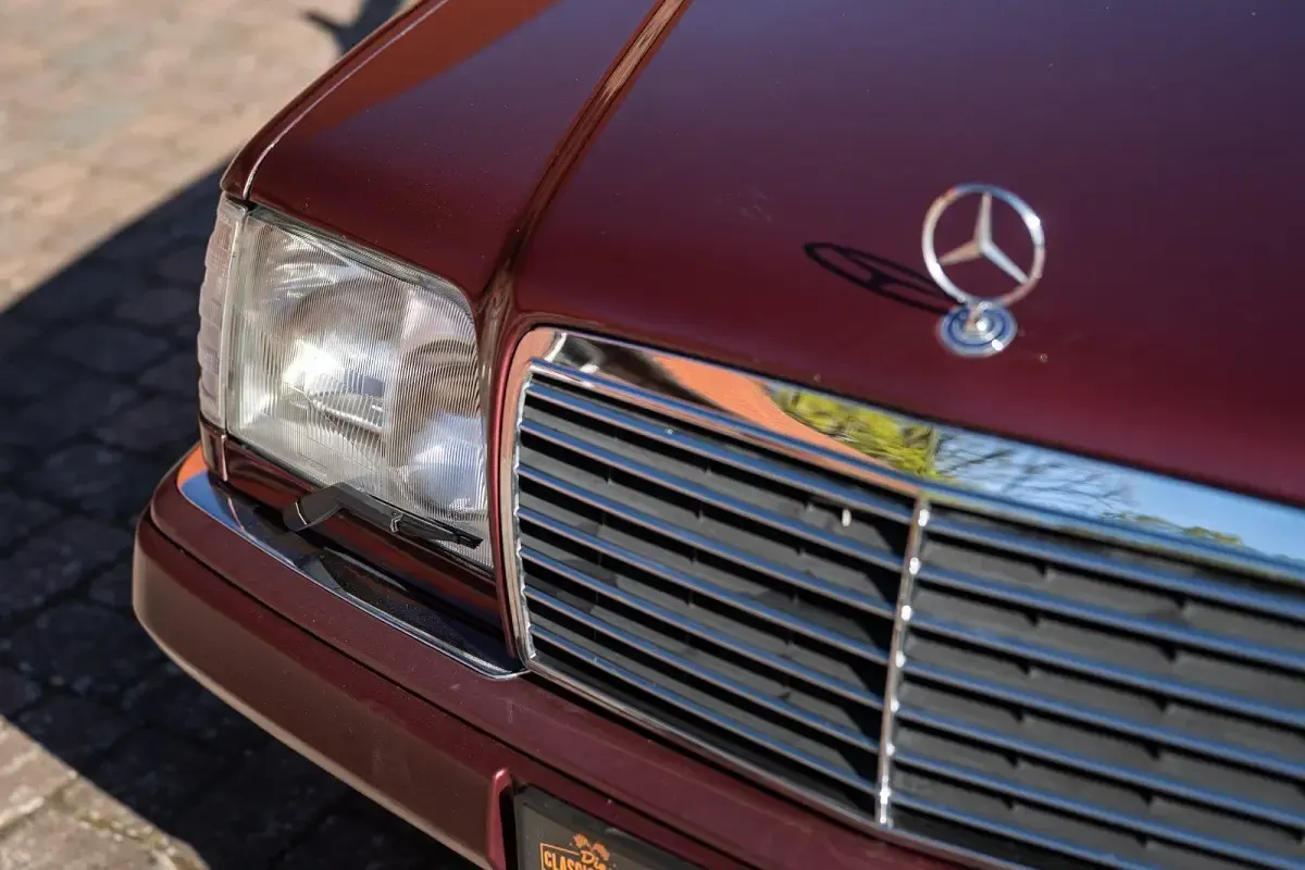 Brugt Mercedes E200 136 HK (100 kW) 1997 Rød Cabriolet